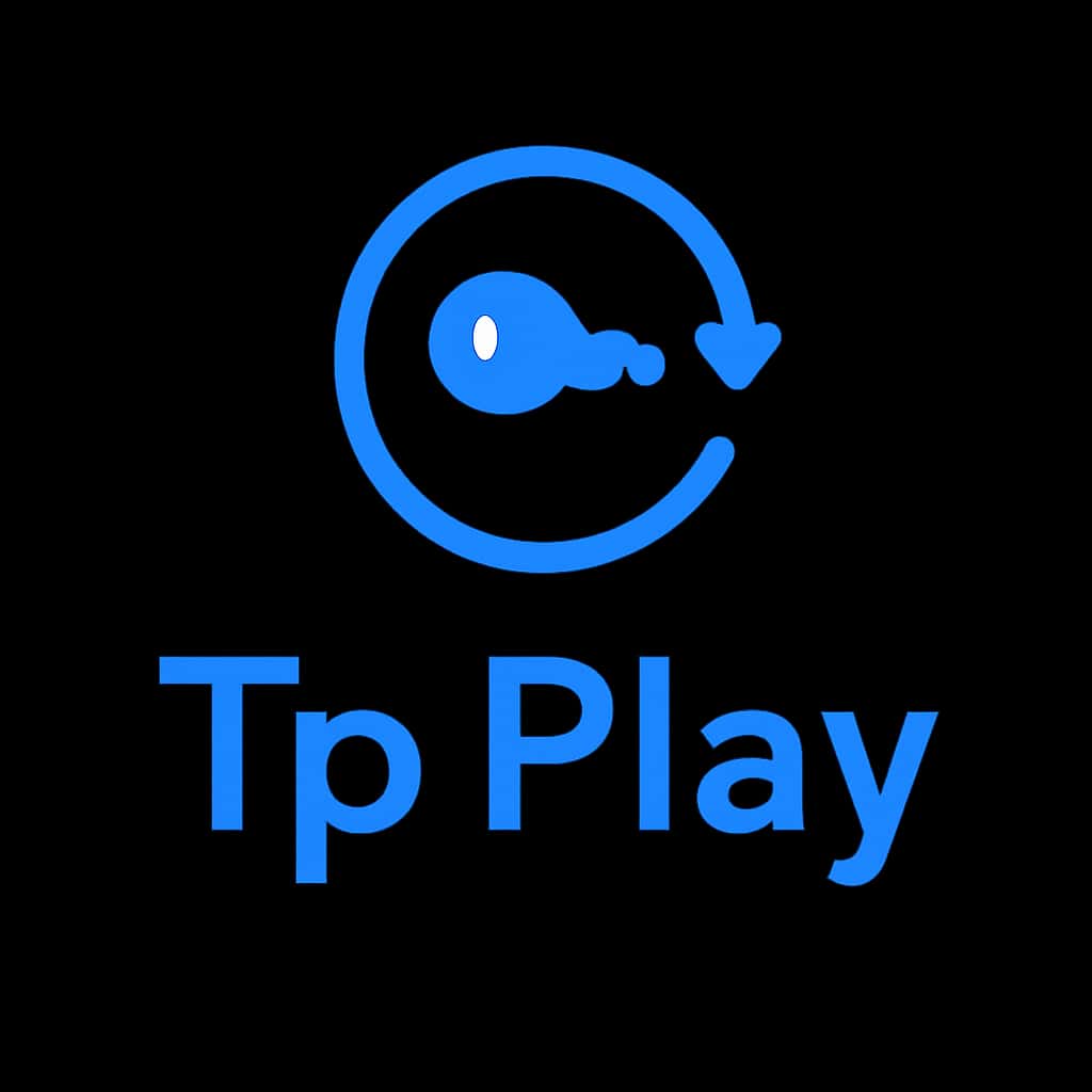 Icon representing password reset assistance for Tp Play.