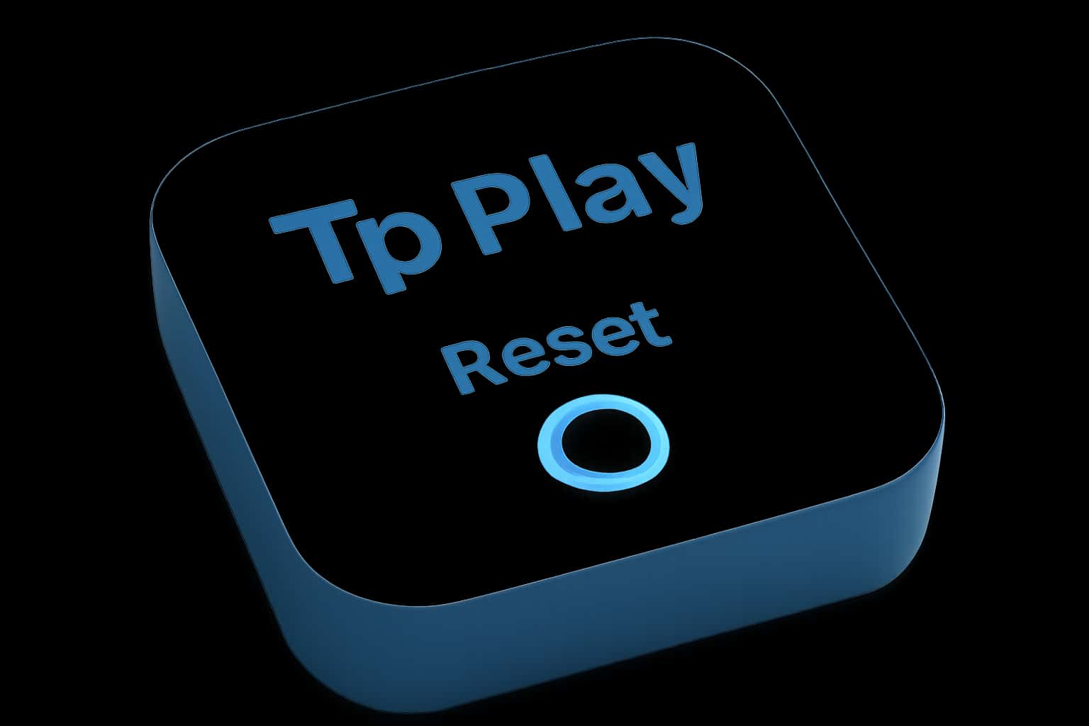 A visual representation of the Tp Play Reset process with a focus on security.