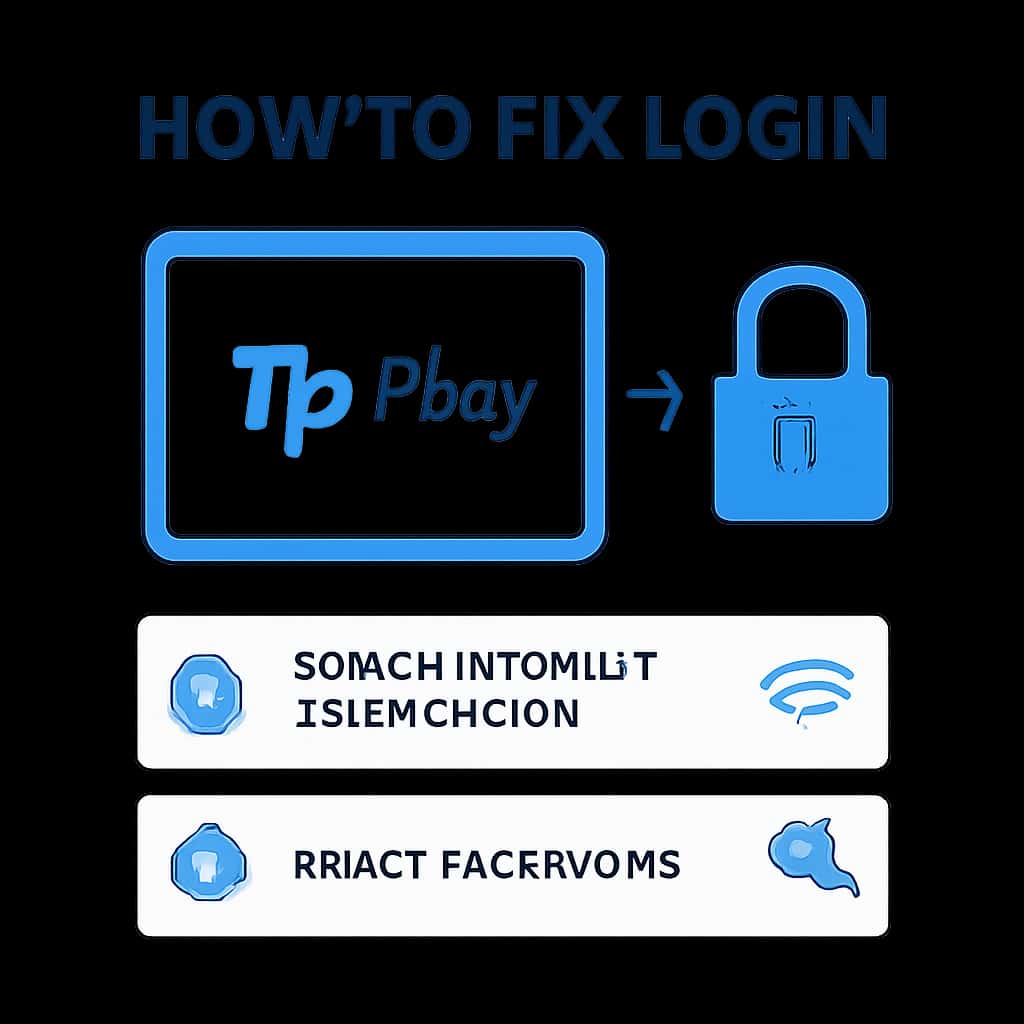 Diagram of the login process for Tp Play.