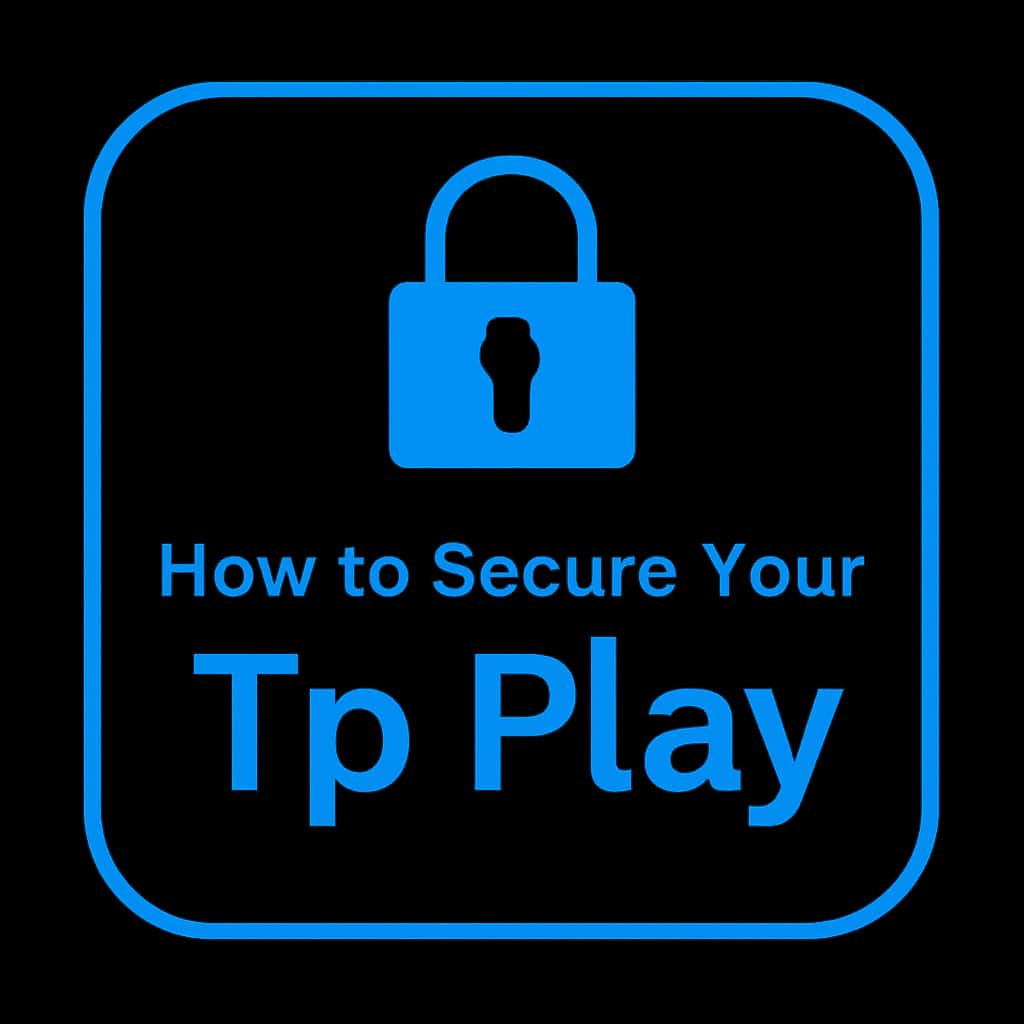 Icon representing account security for Tp Play.