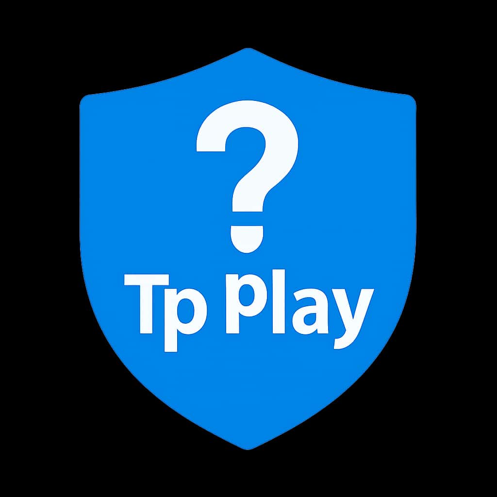 An icon representing security in relation to Tp Play.