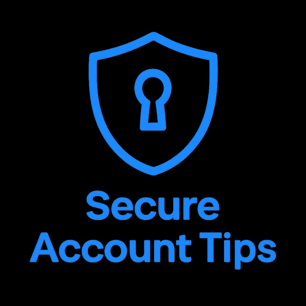 A professional badge symbolizing Secure Tp Play Account Tips.