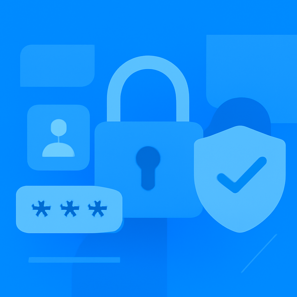 Illustration of security measures for Tp Play account protection.