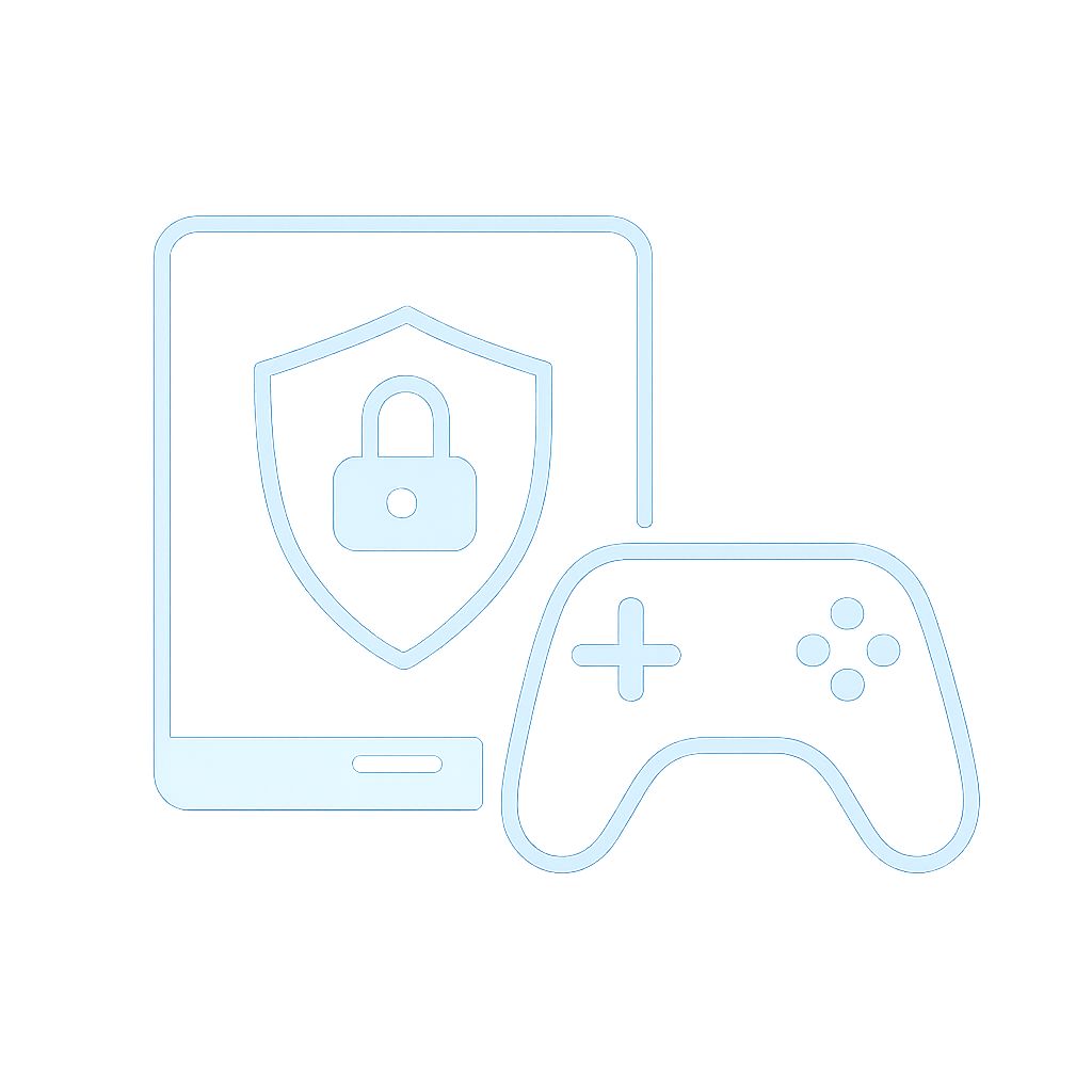 An educational diagram illustrating security measures for Tp Play accounts.
