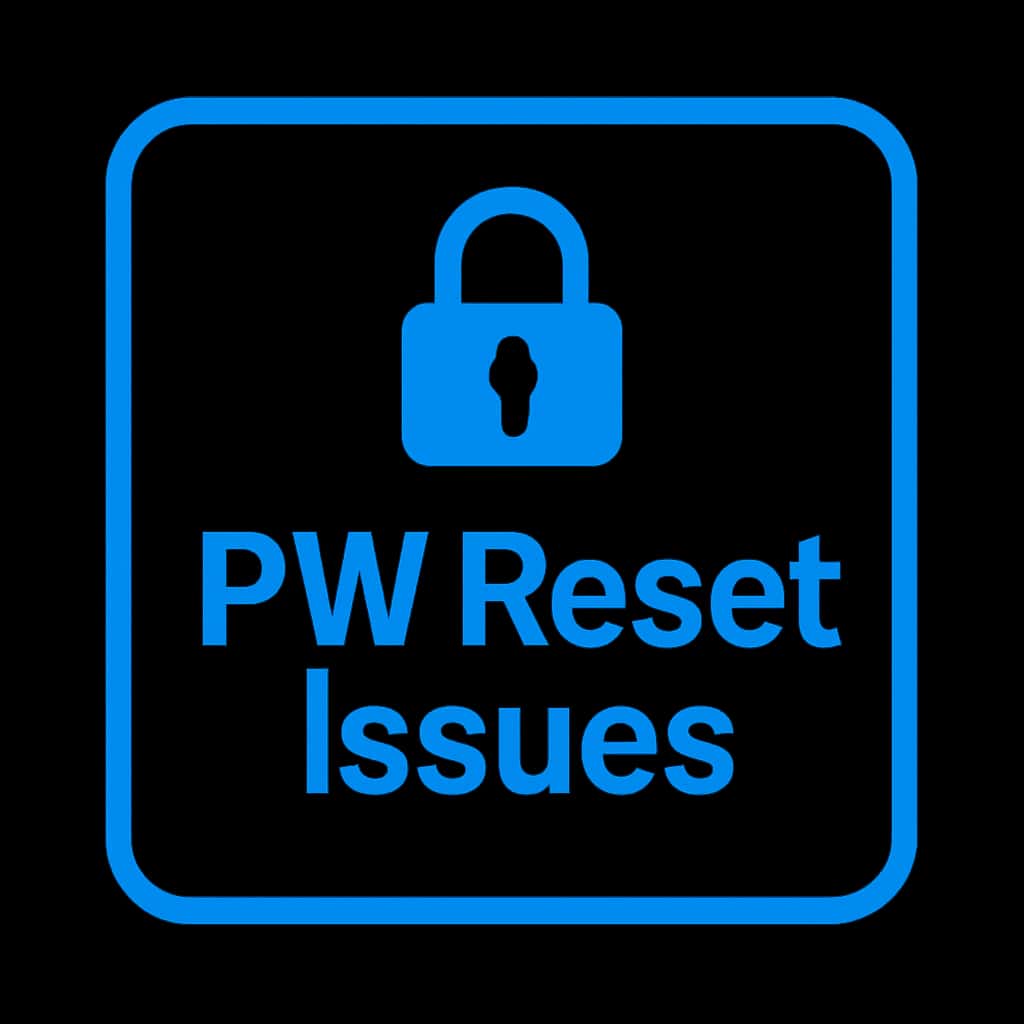 Icon representing Tp Play password reset issues.