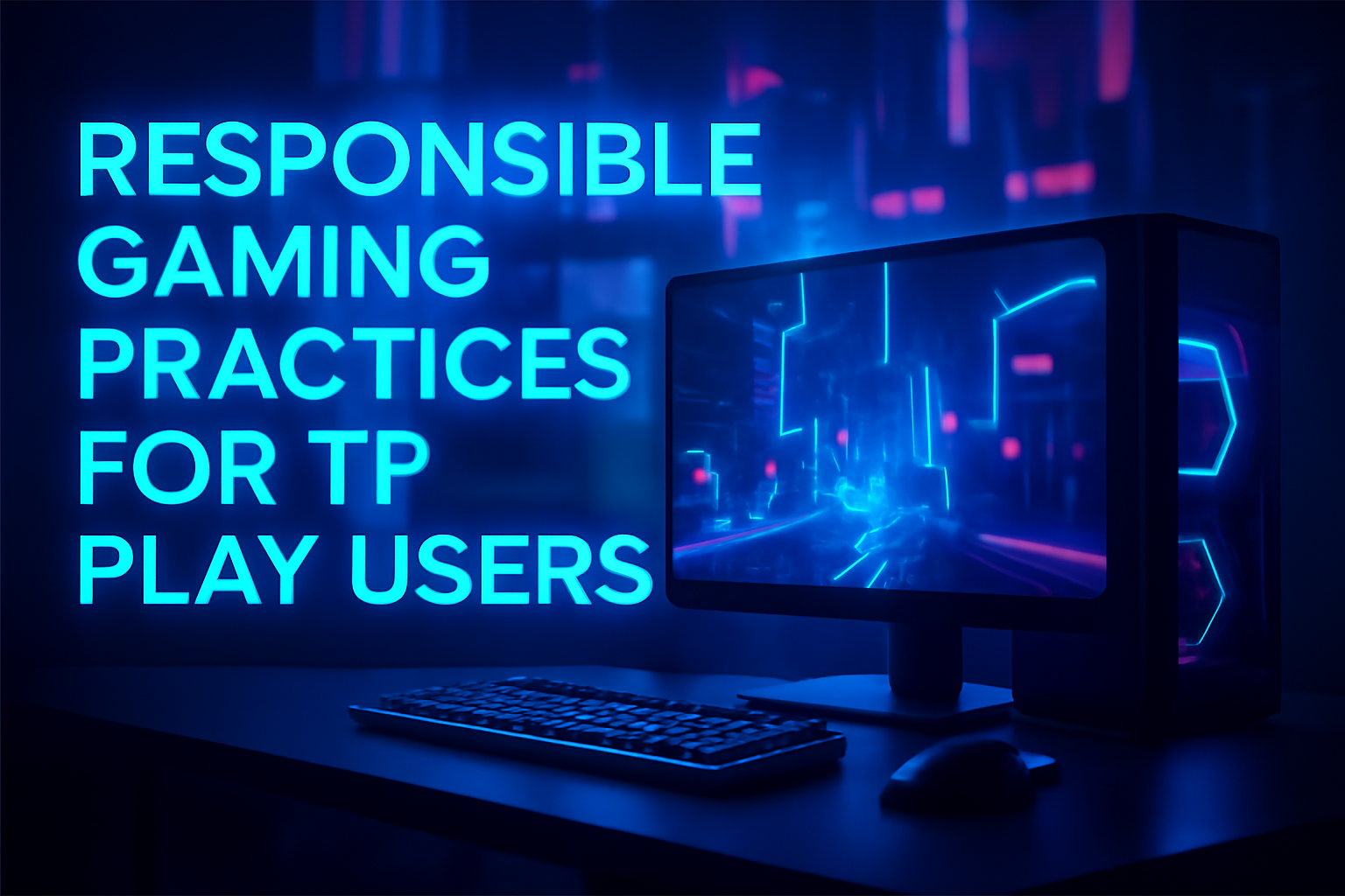 An informational visual representation emphasizing account security for Tp Play logins.