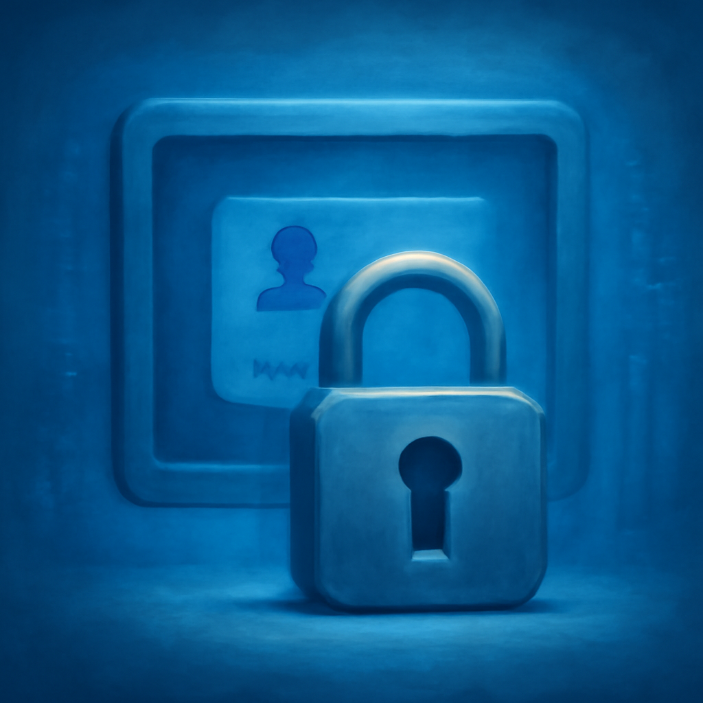 Illustration explaining login security measures for Tp Play.