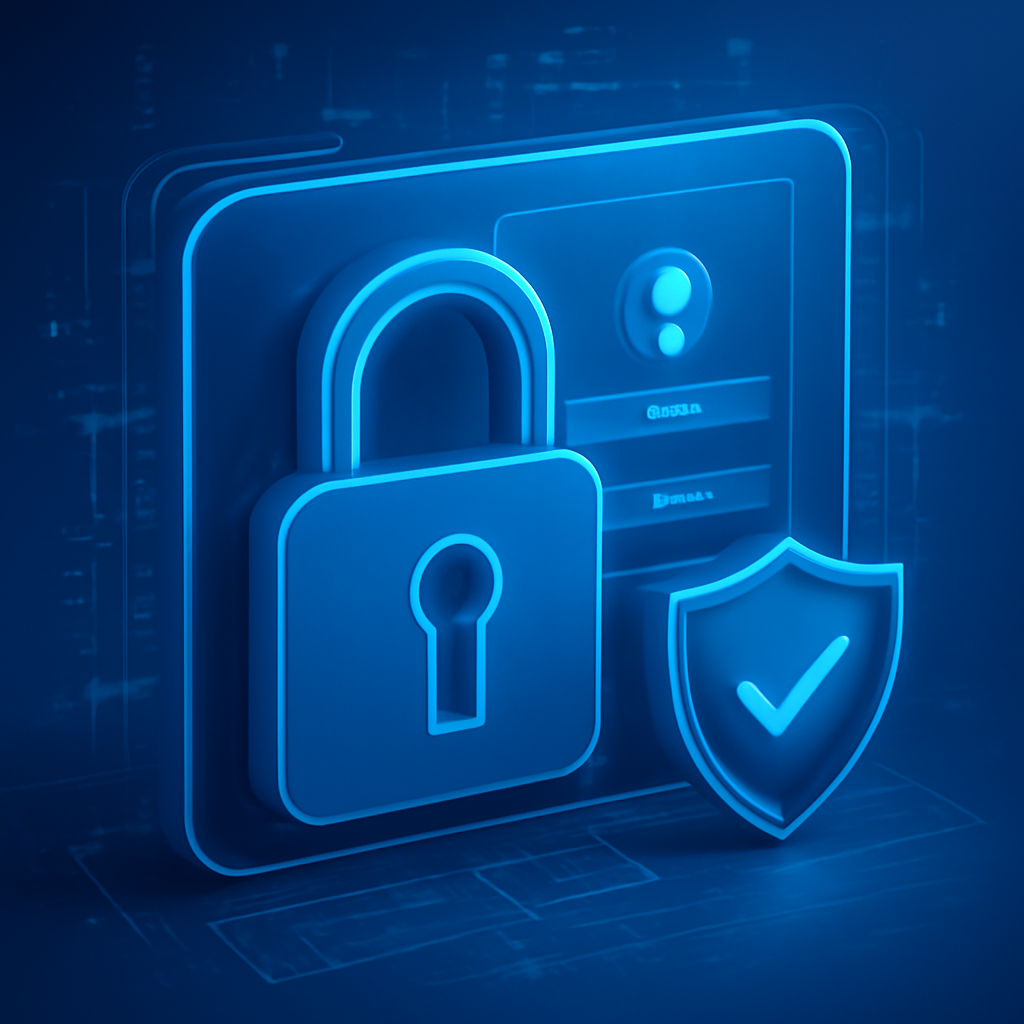 An educational diagram on securing Tp Play login.